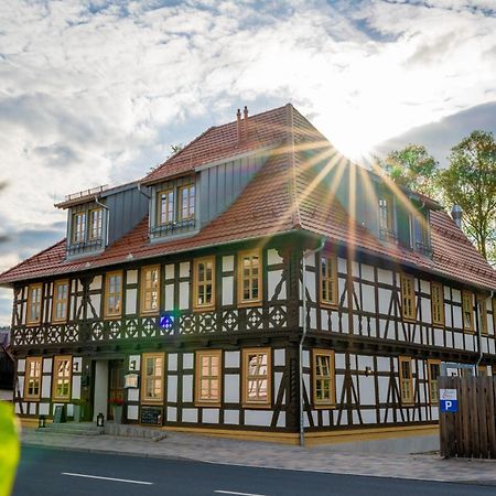 Teutsche Schule Hotel Schleusingen Exterior foto